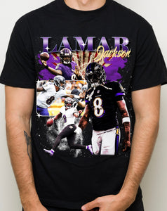 Lamar Jackson Graphic Tee